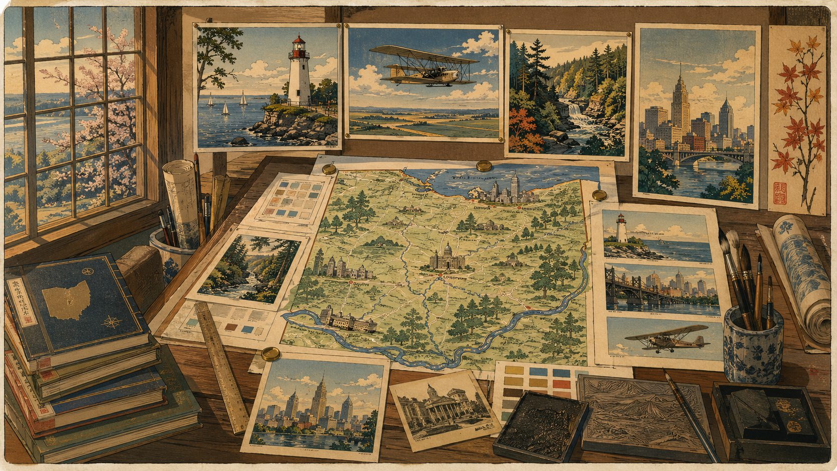 Ohio editorial room